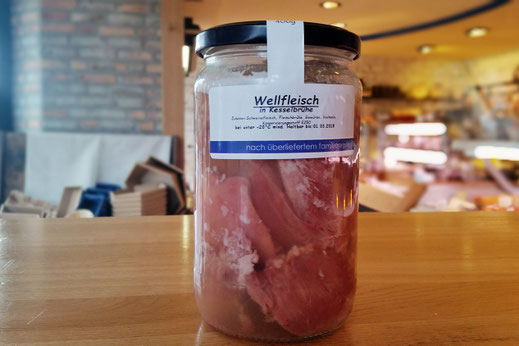 schlesisches Wellfleisch im Glas