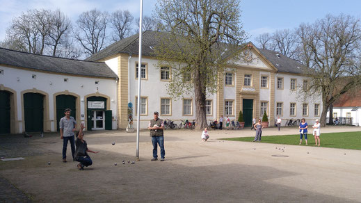 Boule im Schlosspark