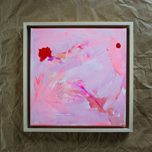 Malerei, Kunst, abstract art, Künstlerin, Farbenfroh, pink, neon-Kunst, modern art, new painting, galerie