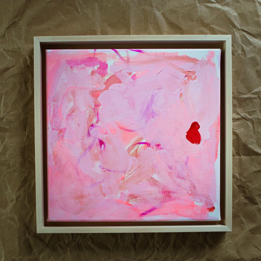 Malerei, Kunst, abstract art, Künstlerin, Farbenfroh, pink, neon-Kunst, modern art, new painting, galerie
