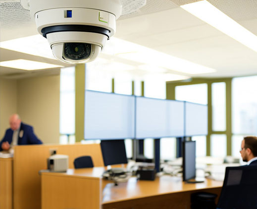 Büroüberwachung: Video-Überwachung / Video-Sicherheit für Ihr privates Zuhause und für Unternehmen / Gewerbe