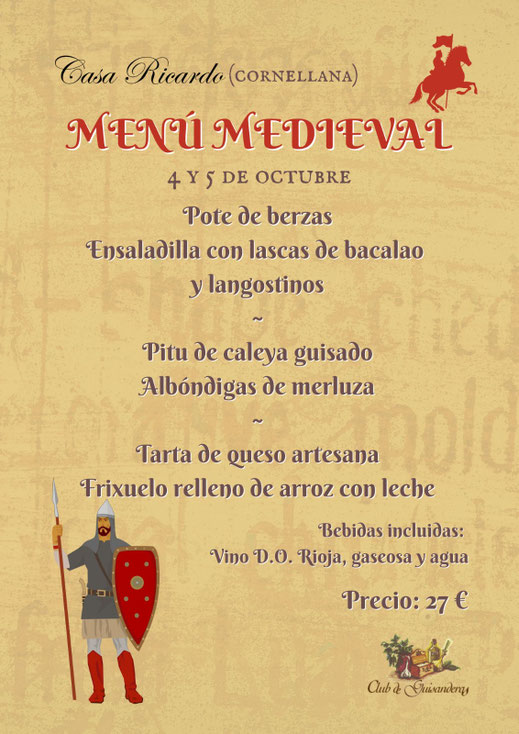 Programa de la Feria Medieval de Salas