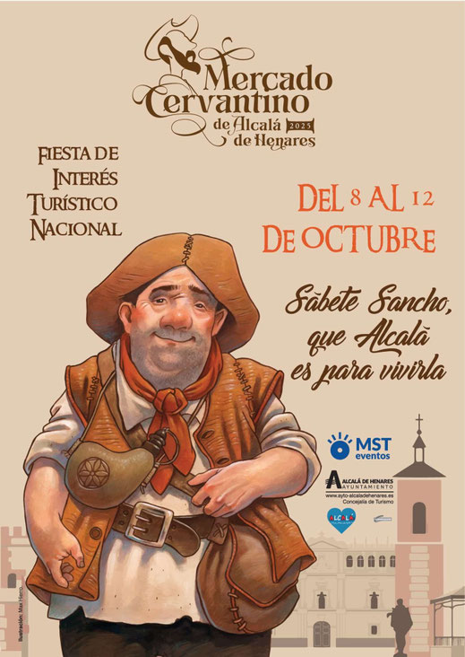 cuando es que dia programa mercado cervantino medieval alcala