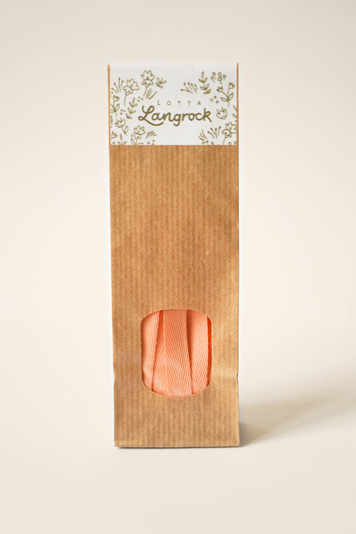 Lotta Langrock Geschenkband – Apricot