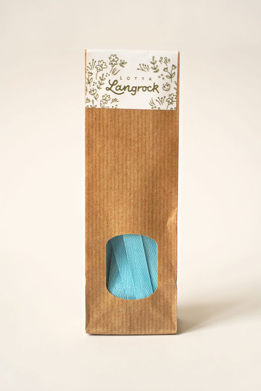 Lotta Langrock Geschenkband – Hellblau