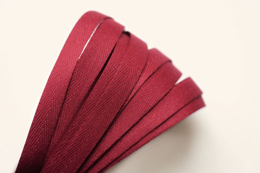 Geschenkband Lotta Langrock - Dunkelrot