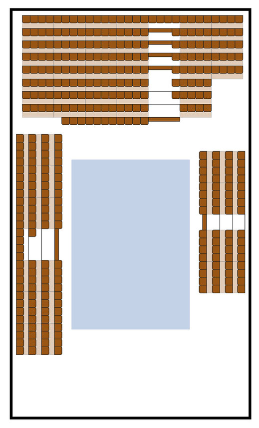 Sitzplan neue Turnhalle