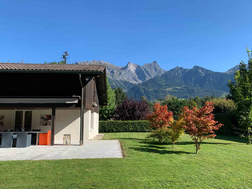 Chalet Bad Ragaz mit großem Garten Ferienhaus in der Schweiz mieten