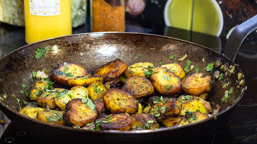 Knusprige Bratkartoffeln & selbstgemachtes BratkartoffelgewürzGewürz