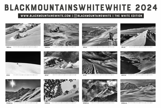 Blackmountainswhite calendar 2024 the white edition