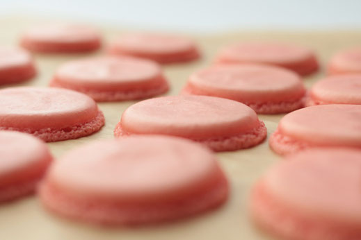 Macarons Schalen ganz einfach selber machen