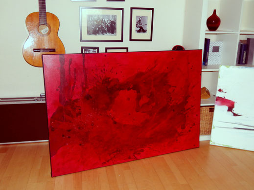 rote abstrakte Bilder