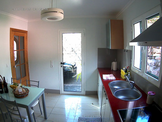 cuisine de la maison en location de vacances à Madère