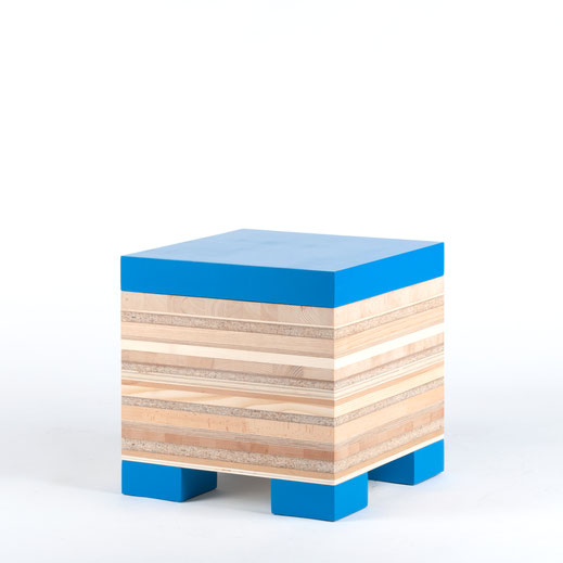 Sven Stornebel - Box mit Deckel - Aus 100% Sperrmüll gefertigt - Upcycling