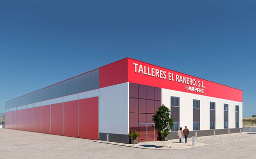 Infografía poligono industrial Murcia, Alicante, Madrid, Malaga