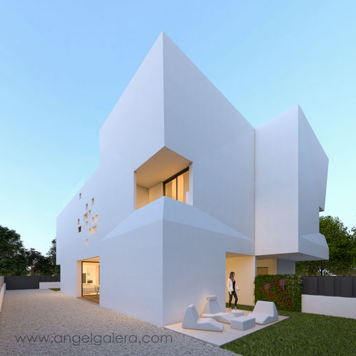 Infografía de arquitectura Casa en Alicante