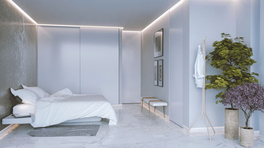 Render arquitectura Dormitorio