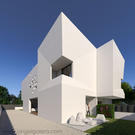 Infografía de arquitectura Casa en Alicante
