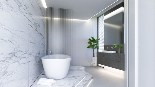 Render arquitectura baño