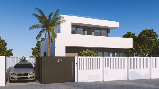 Infografía casa en Málaga angelgalera.com