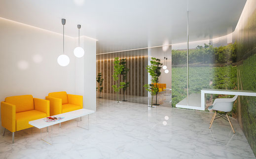 Ambientes 3D interiores arquitectura