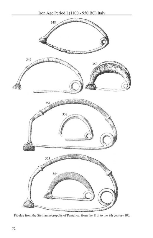 Iron Age Period I (1100-950 BC) Italy