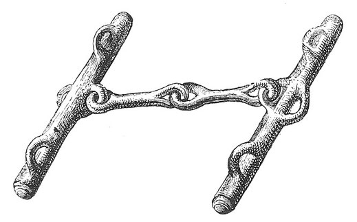 Fig. 10. Pferdetrense. Eisen.