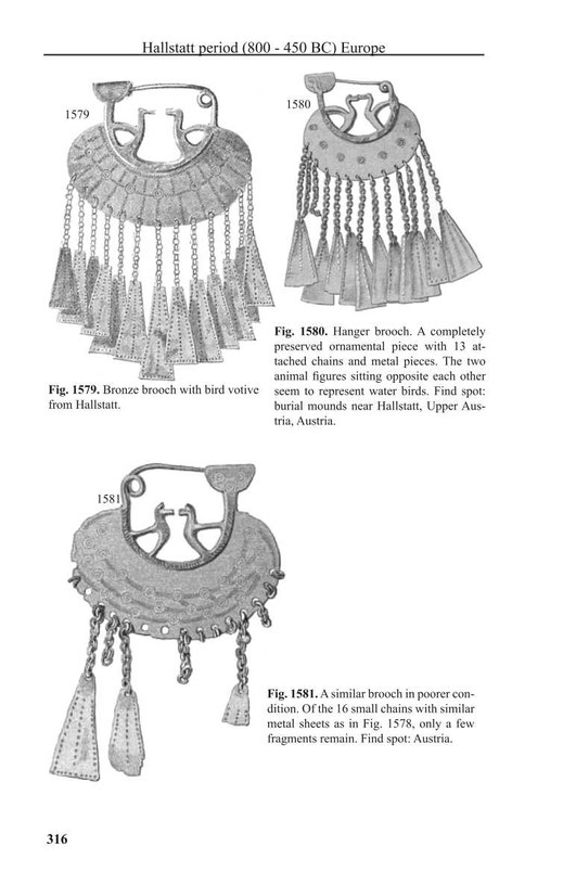 European brooches - Hallstatt fibulae