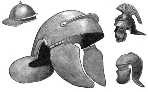 Römische Helme.