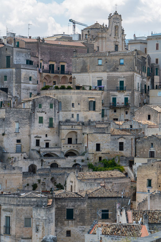 Matera, ancient walls