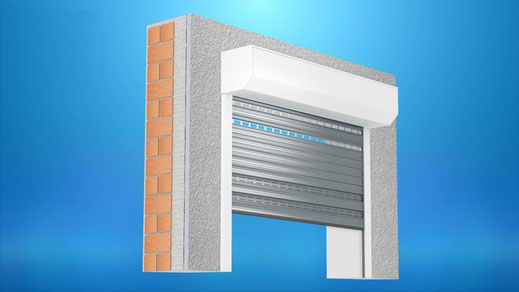 Elektrisches Garagentor - Fenster nach Mass