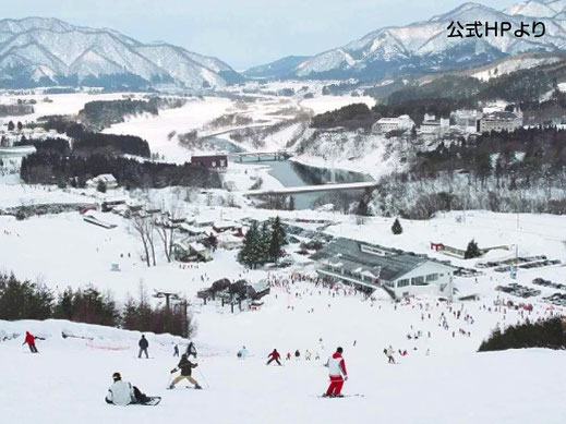 【写真】新潟でのスキー・スノーボード授業・実習・研修の合宿地にオススメな胎内スキー場