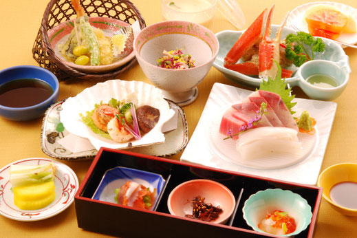 【写真】飲み放題プランのお料理の一例（新発田市でのご宴会・ご会食）