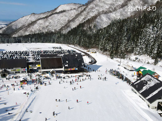 【写真】新潟でのスキー・スノーボード授業・実習・研修の合宿地に最適な二王子岳ニノックススキーパーク（新発田市）