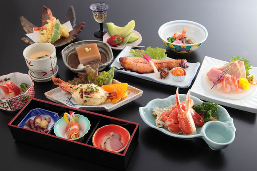 法事プランのお料理の一例（新発田市でのご宴会・ご会食）
