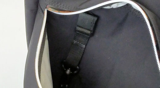 FIDLOCK® magnetic key hook inside the ETUBY Tote Bag