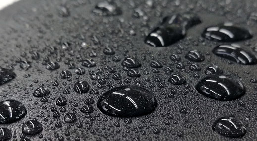 撥水性に優れた本革素材