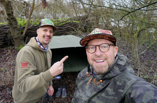 Die Zeit des Jägers war gekommen, Patrick und ich packten unser Welstackle zusammen und fuhren zum Jahreswechsel an den Rhein.