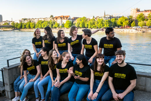 Mitglieder des Calcutta Projects Basel