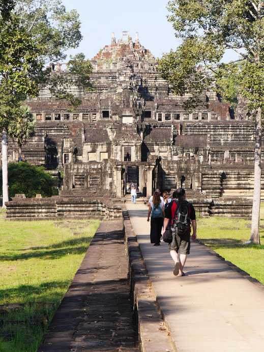 Sehr beeindruckend der Baphuon, den man besteigen kann... Baphuon, Kambodscha (Foto Jörg Schwarz)