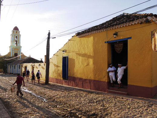 Blick auf den Convento de San Francisco de Asis, Trinidad, Kuba (Foto Jörg Schwarz)