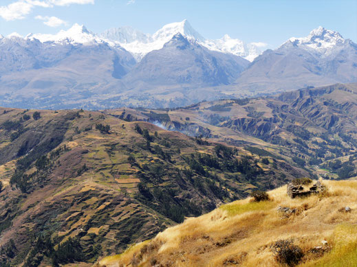 Was für Perspektiven sich auftun können, sieht man hier... Huaraz, Peru (Foto Jörg Schwarz)