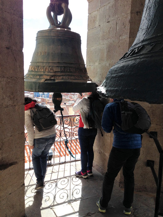 Im Glockenturm der alten Kathedrale, Potosí, Bolivien (Foto Jörg Schwarz)