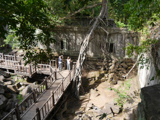 Faszinierende Perspektiven... Beng Mealea, Kambodscha (Foto Jörg Schwarz)