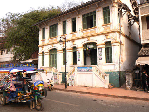 Koloniales Architekturensemble... Luang Prabang, Laos (Foto Jörg Schwarz)