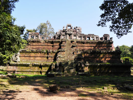 Der Phimeanakas-Tempel gibt den Archäologen einige Rätsel auf, Phimeanakas, Kambodscha (Foto Jörg Schwarz)