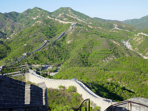 Die Chinesische Mauer ist lang, Cinesische Mauer, China (Foto Reinhard Helle)