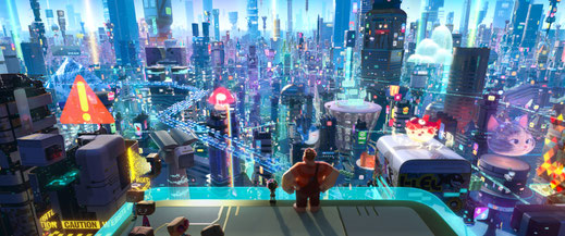 Chaos im Netz Ralph breaks the internet movie scene Disney animation pincess star wars marvel film review deutsch FANwerk