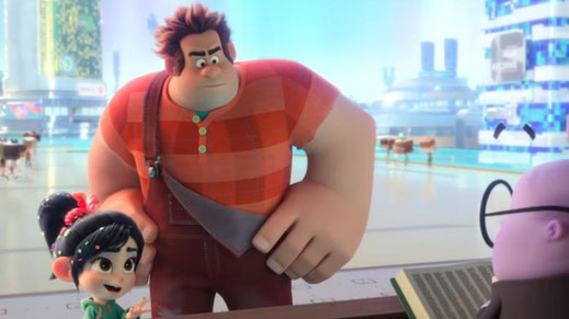 Chaos im Netz Ralph breaks the internet movie scene Disney animation pincess star wars marvel film review deutsch FANwerk