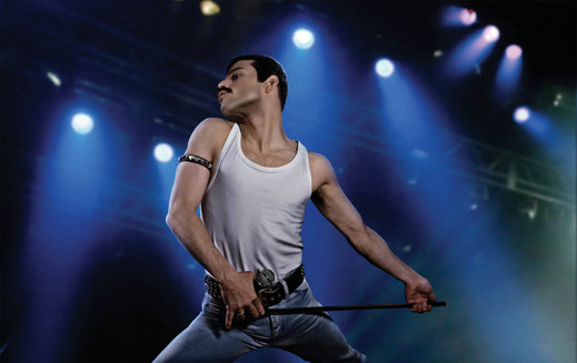 Bohemian Rhapsody Queen Film Blu-ray Check Rami Malek Freddie Mercury FANwerk Blog Film Review Behind the Scenes Live Aid Side by Side Comparison